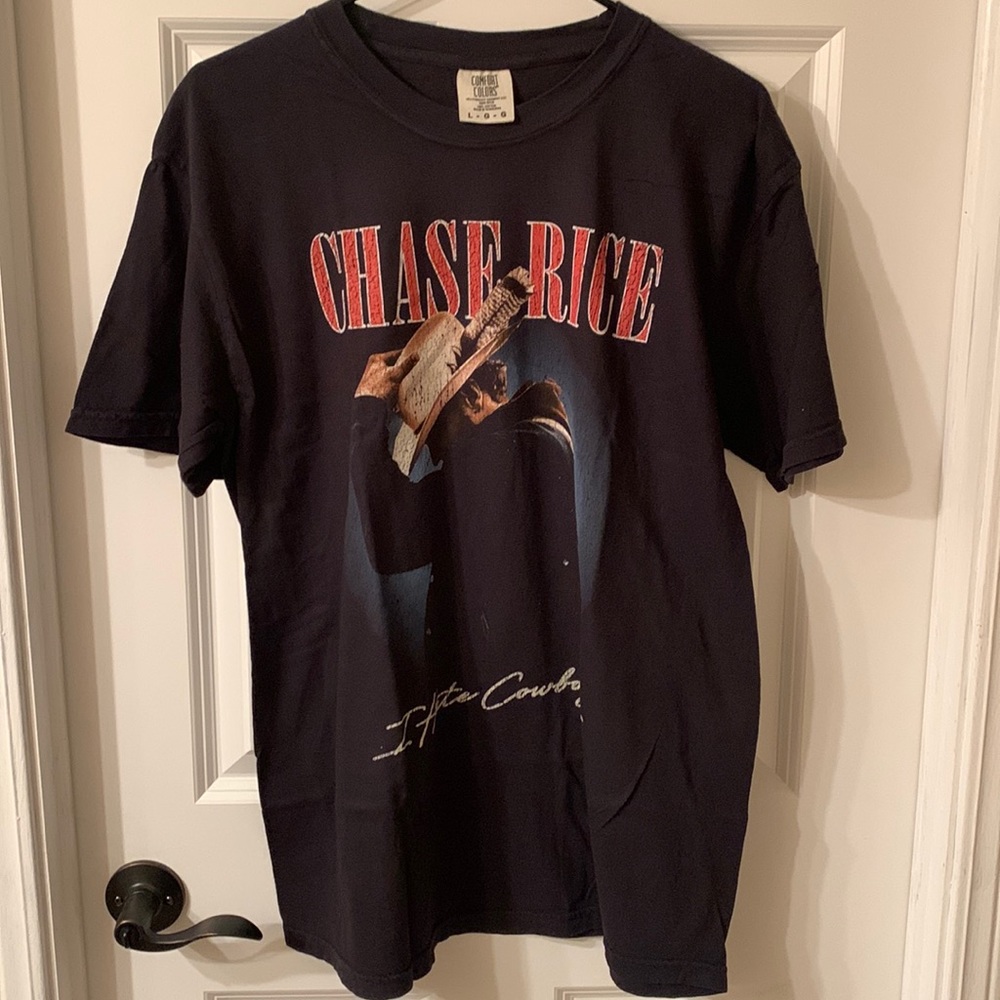 Chase Rice tshirt I Hate Cowboys tee